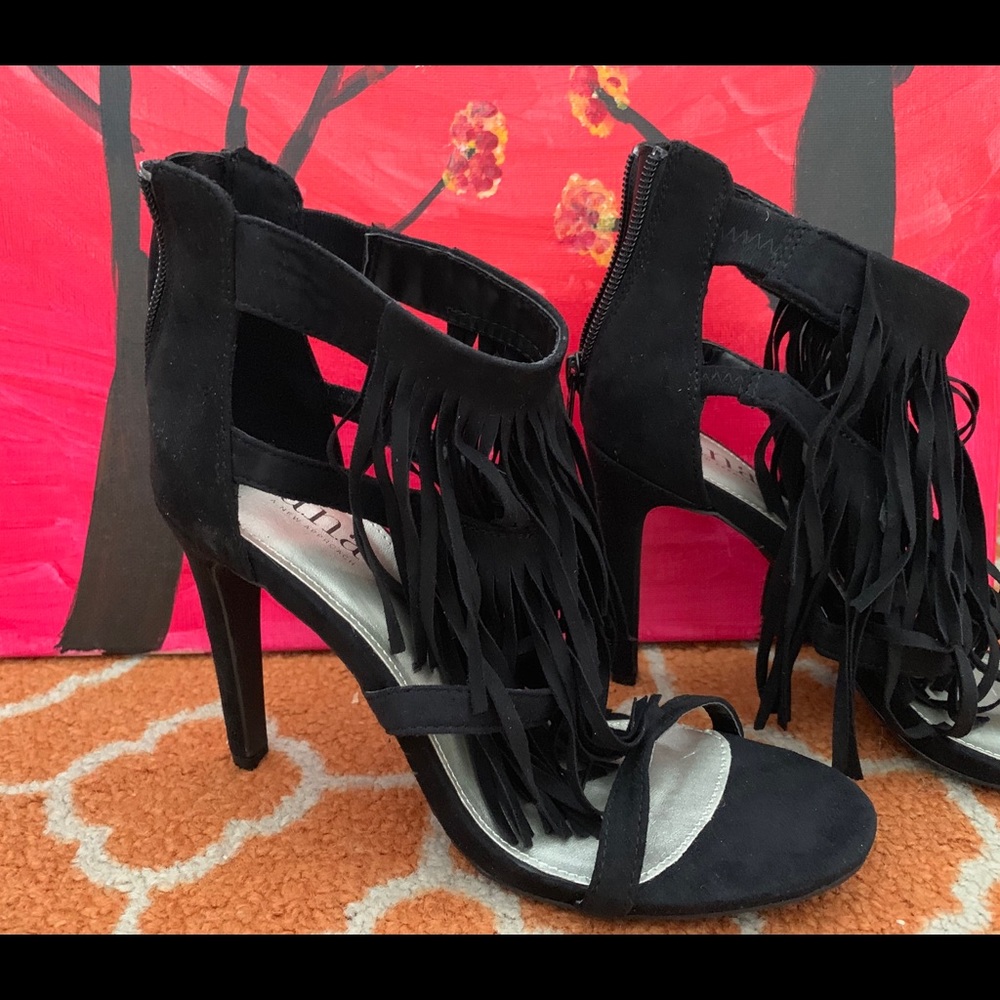 Black heels
